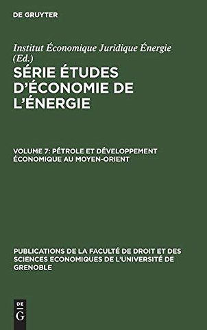 Pétrole et développement économique au Moyen–Orient