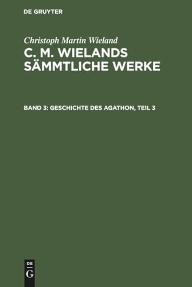 Geschichte des Agathon, Teil 3