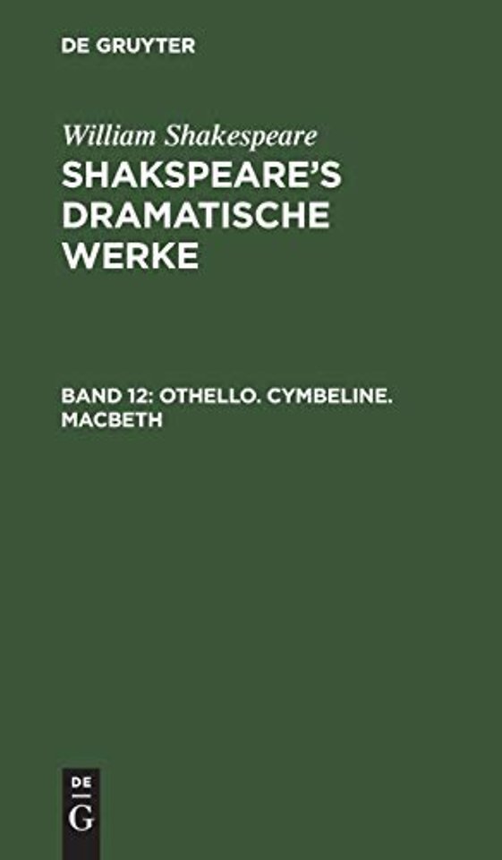 Othello. Cymbeline. Macbeth