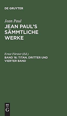 Titan. Dritter und vierter Band