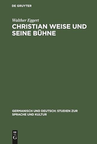 Christian Weise und seine Bühne