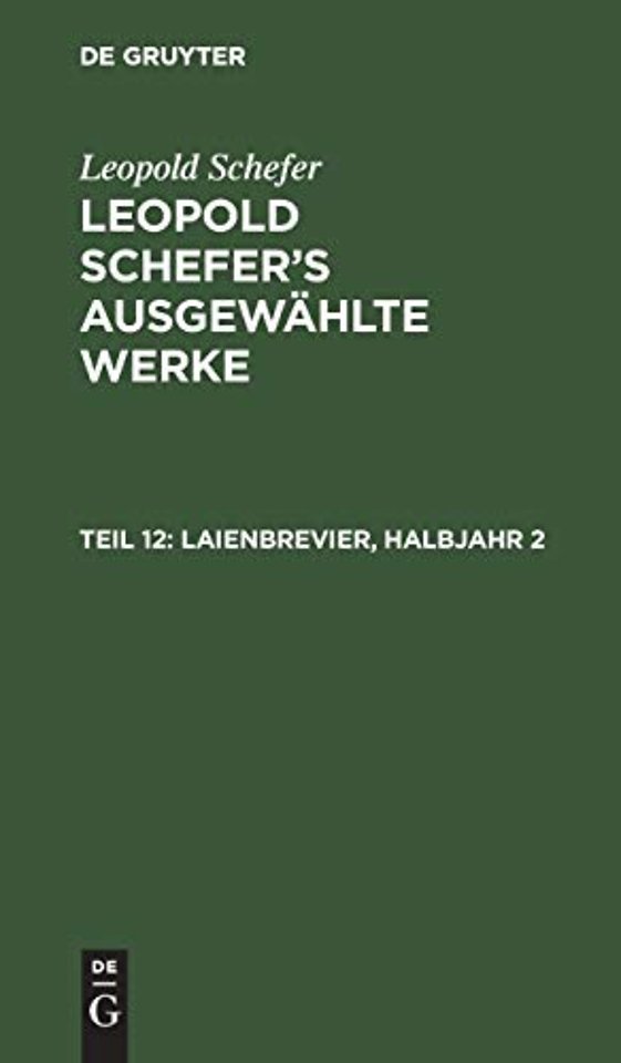 Laienbrevier, Halbjahr 2