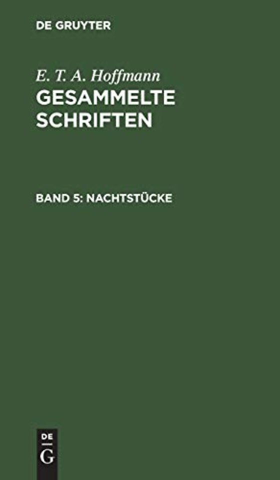 Nachtstücke – Zwei Theile