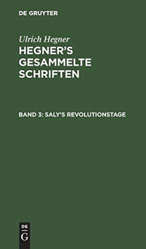 Saly's Revolutionstage