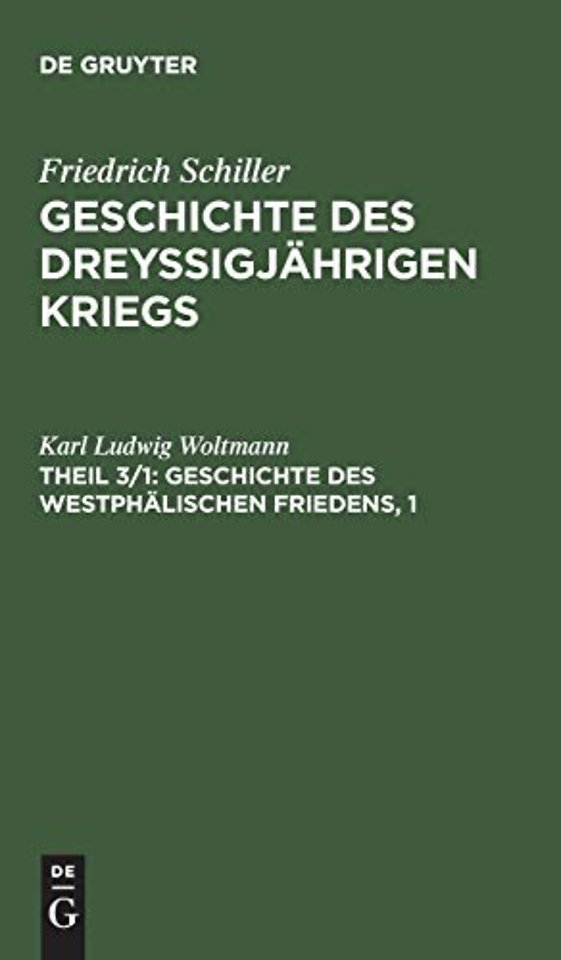 Geschichte des Westphälischen Friedens, 1