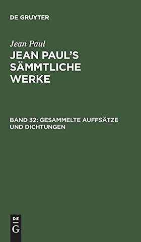 Gesammelte Auffsätze und Dichtungen
