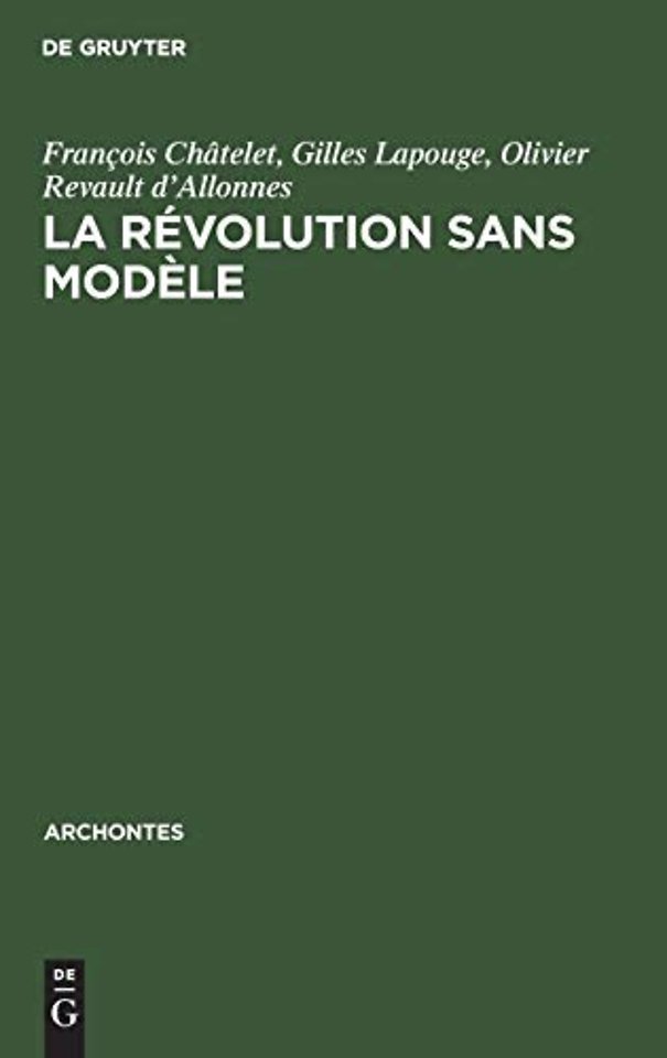 La revolution sans modele