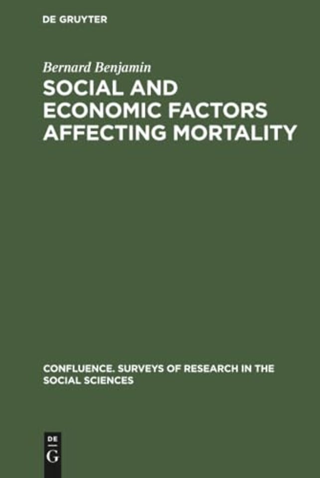 Social and economic factors affecting mortality