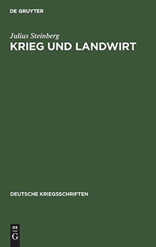 Krieg Und Landwirt