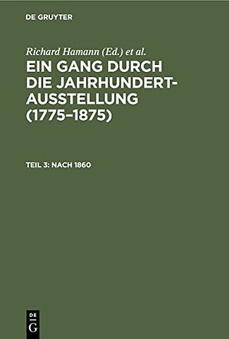 Nach 1860 – (v. Menzel, Böcklin, Feuerbach, v. Marées, Thoma, Leibl)