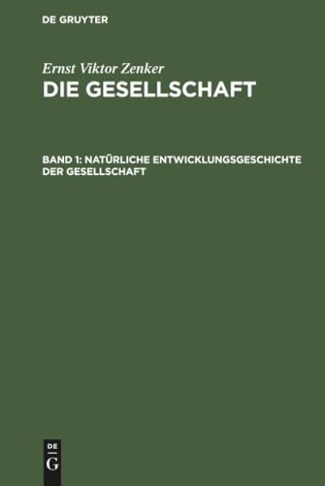 Natürliche Entwicklungsgeschichte der Gesellschaft