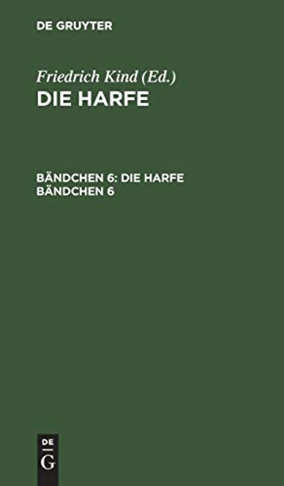 Die Harfe. Bändchen 6