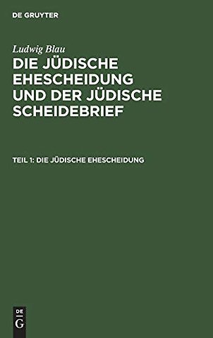 Die jüdische Ehescheidung