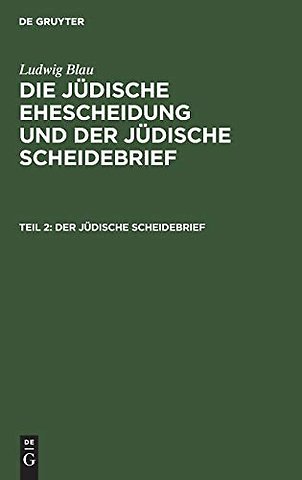 Der jüdische Scheidebrief