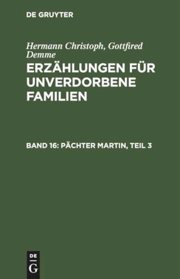 Pächter Martin, Teil 3