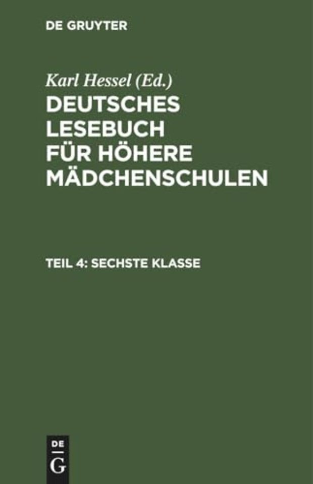 Sechste Klasse