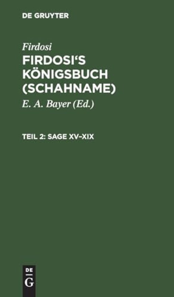Sage XV–XIX