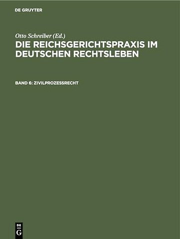 Zivilprozeβrecht
