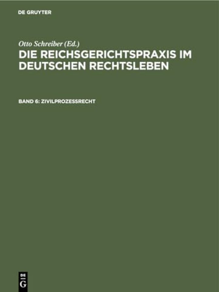 Zivilprozeβrecht