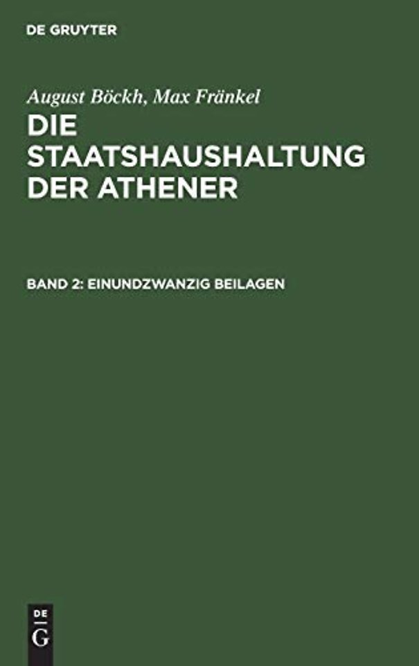 Einundzwanzig Beilagen