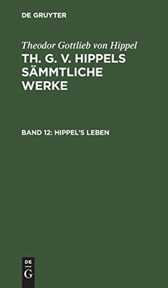 Hippel's Leben