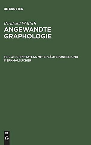 Schriftatlas mit Erläuterungen und Merkmalsucher