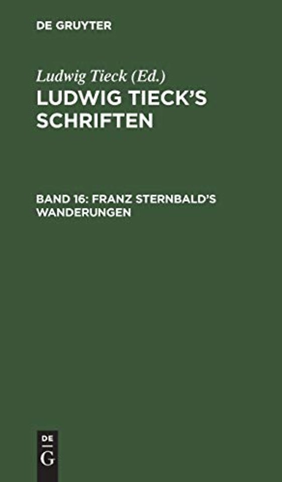 Franz Sternbald's Wanderungen