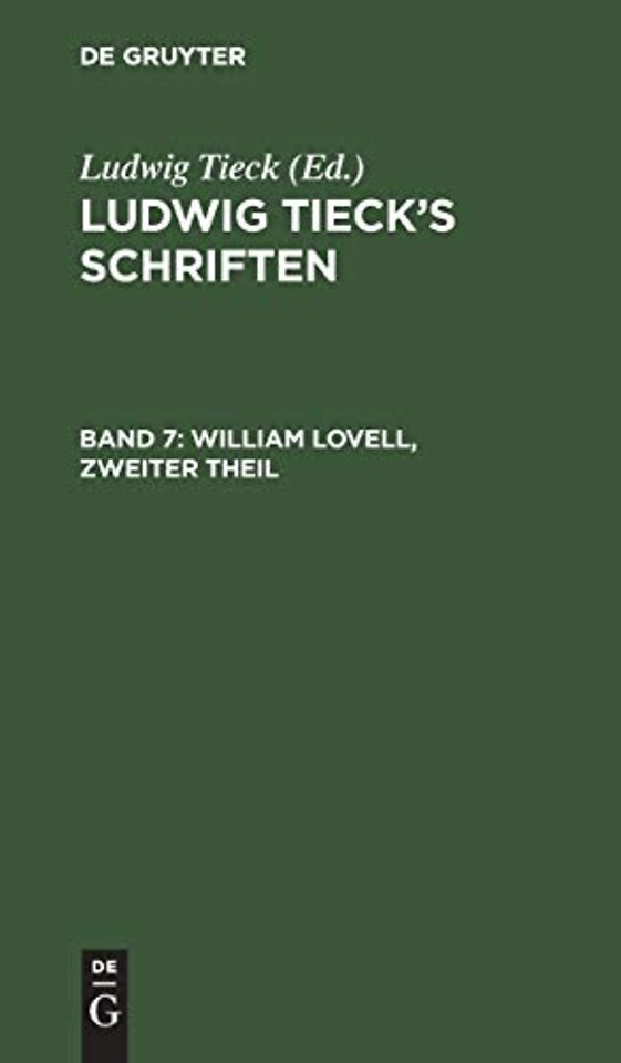 William Lovell, Zweiter Theil