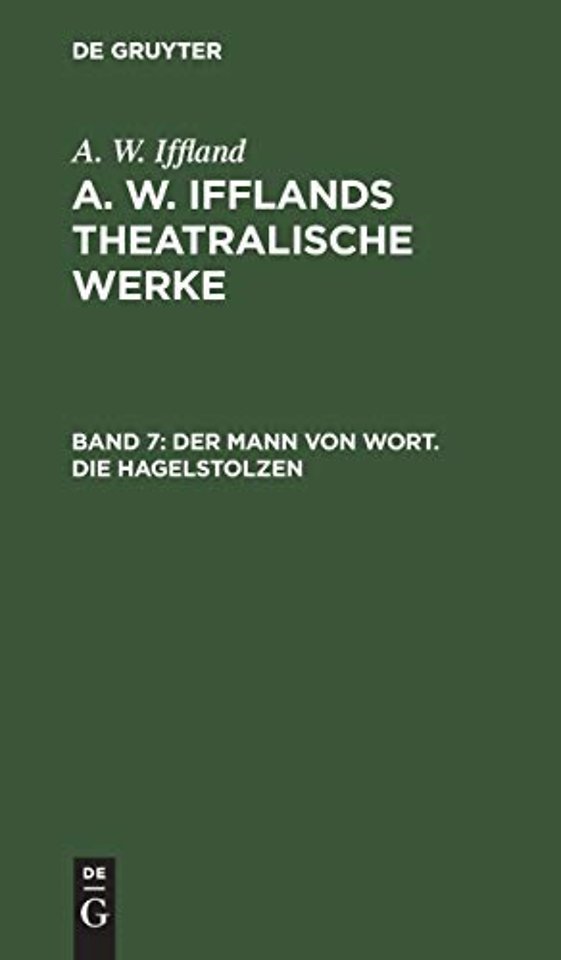 Der Mann von Wort. Die Hagelstolzen