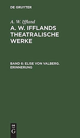 Elise von Valberg. Erinnerung