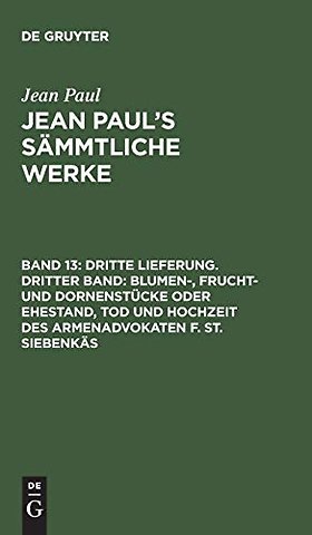 Dritte Lieferung. Dritter Band: Blumen–, Frucht– – Drittes Bändchen