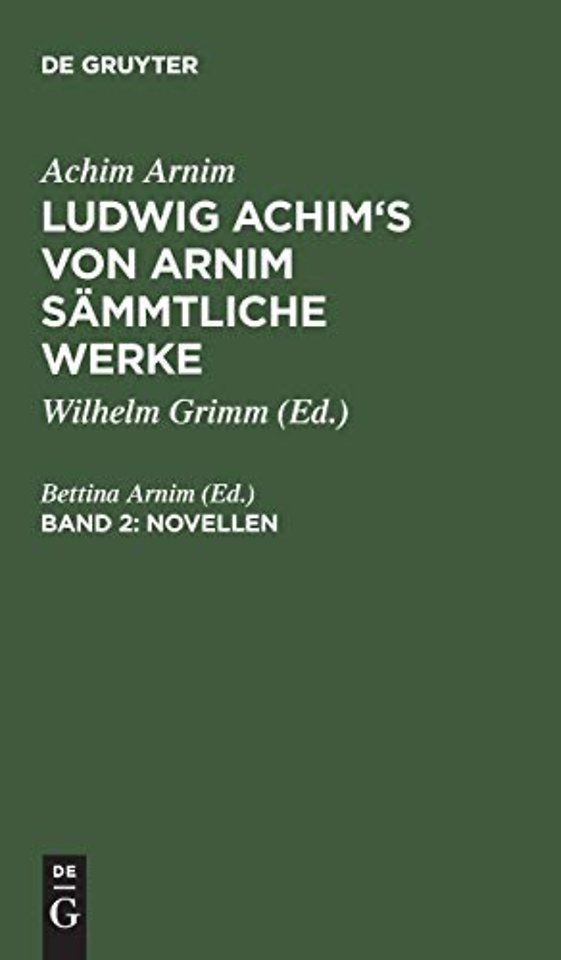 Novellen, Band 2