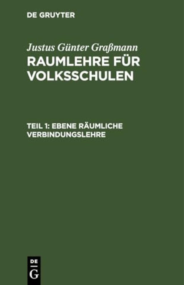 Ebene räumliche Verbindungslehre