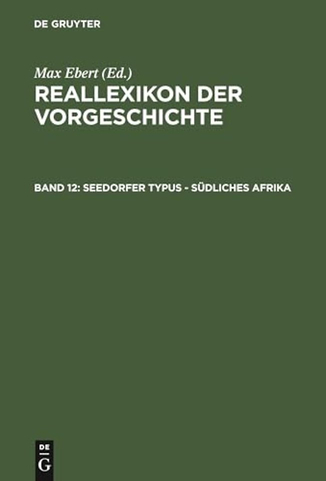 Seedorfer Typus - Sudliches Afrika