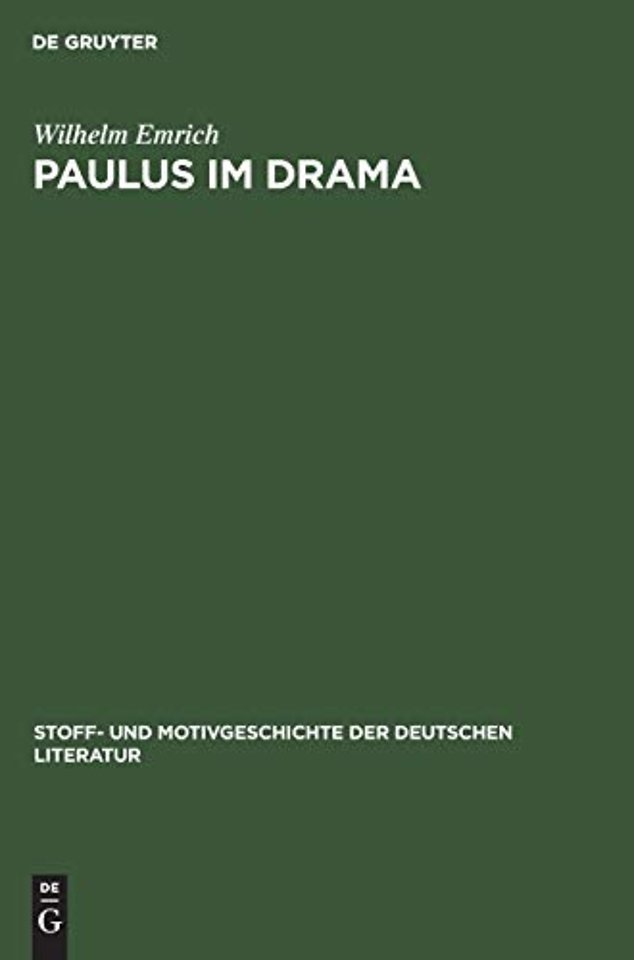 Paulus Im Drama