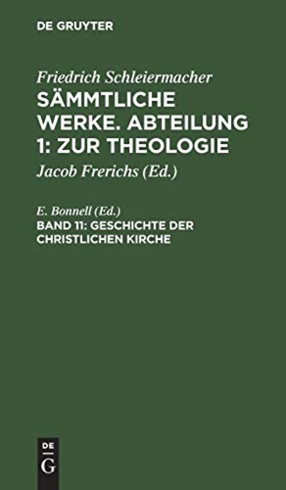 Geschichte der christlichen Kirche