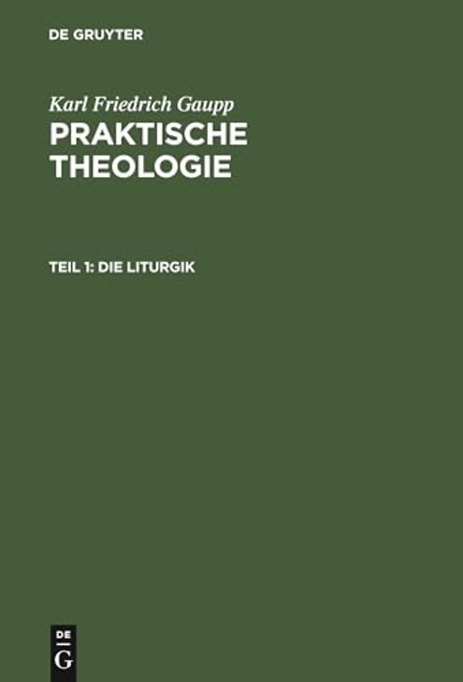 Die Liturgik