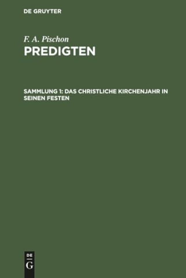 Das christliche Kirchenjahr in seinen Festen