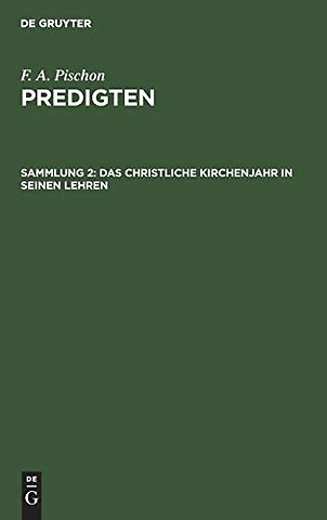 Das christliche Kirchenjahr in seinen Lehren