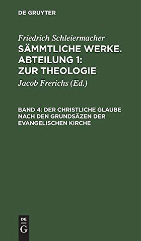 Der christliche Glaube nach den Grundsäzen der evangelischen Kirche