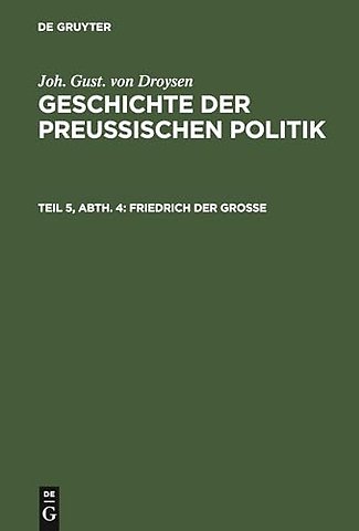 Friedrich der Groβe