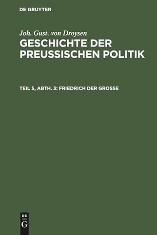 Friedrich der Groβe