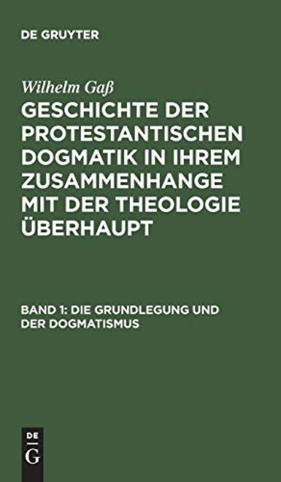 Die Grundlegung und der Dogmatismus
