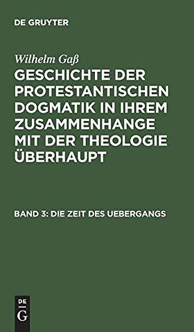 Die Zeit des Uebergangs
