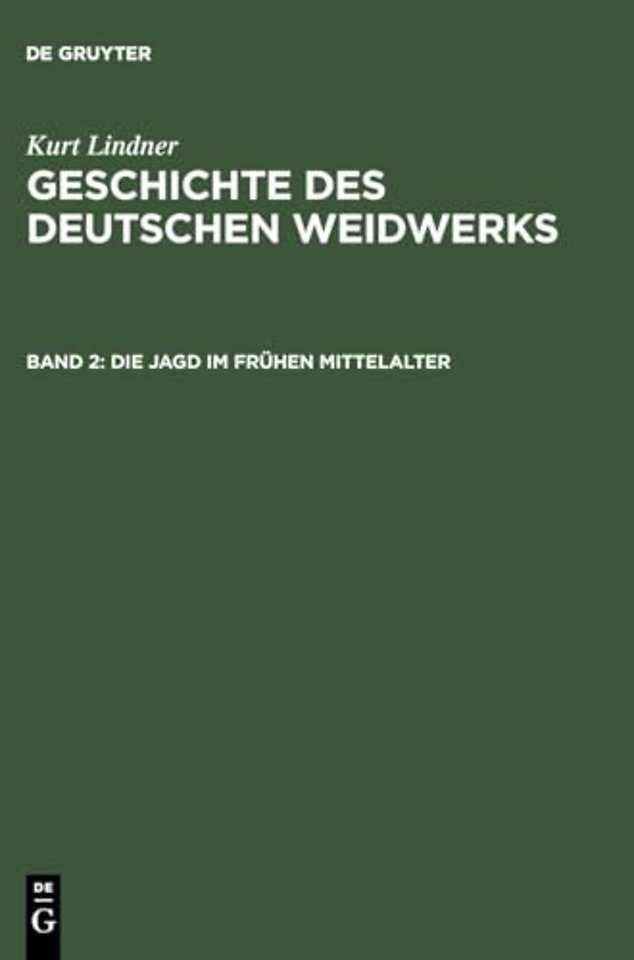 Die Jagd im fruhen Mittelalter