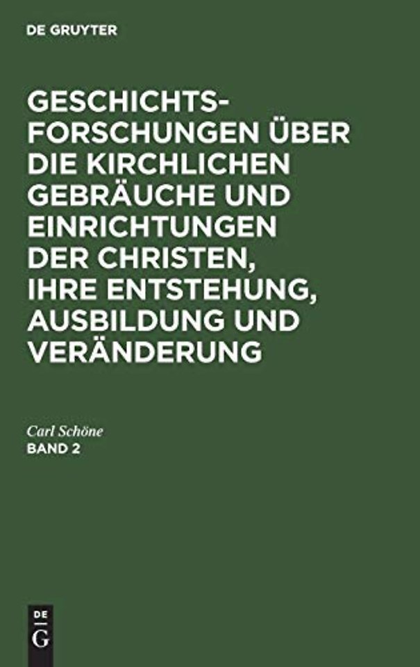 Geschichtsforschungen über die kirchlichen Gebrä – Mit 3 Kupfern