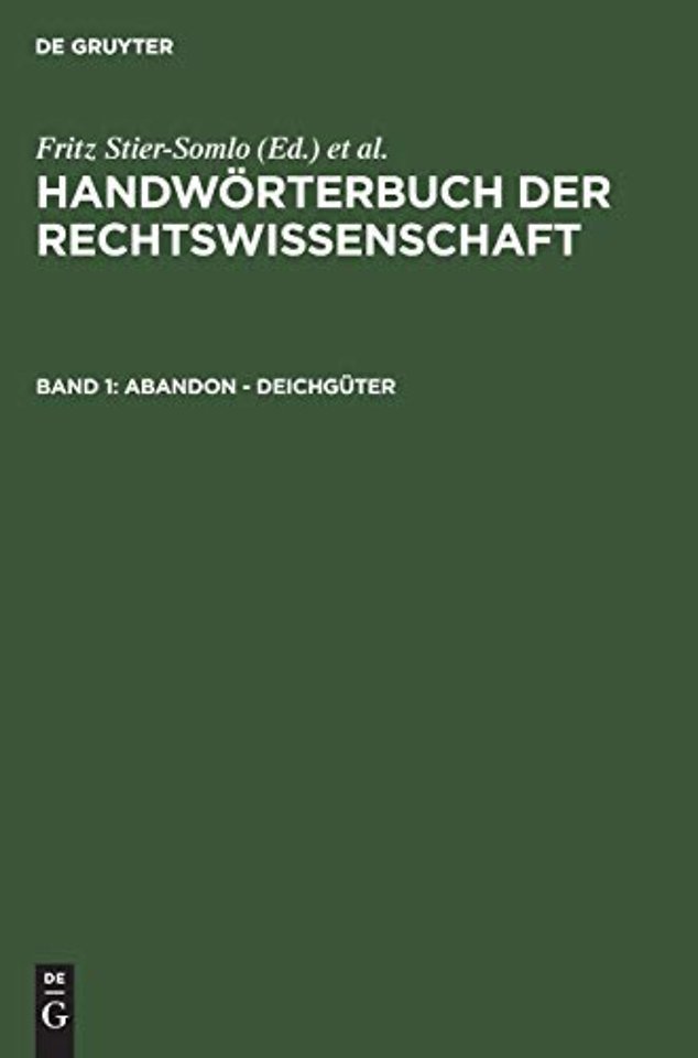 Abandon – Deichgüter