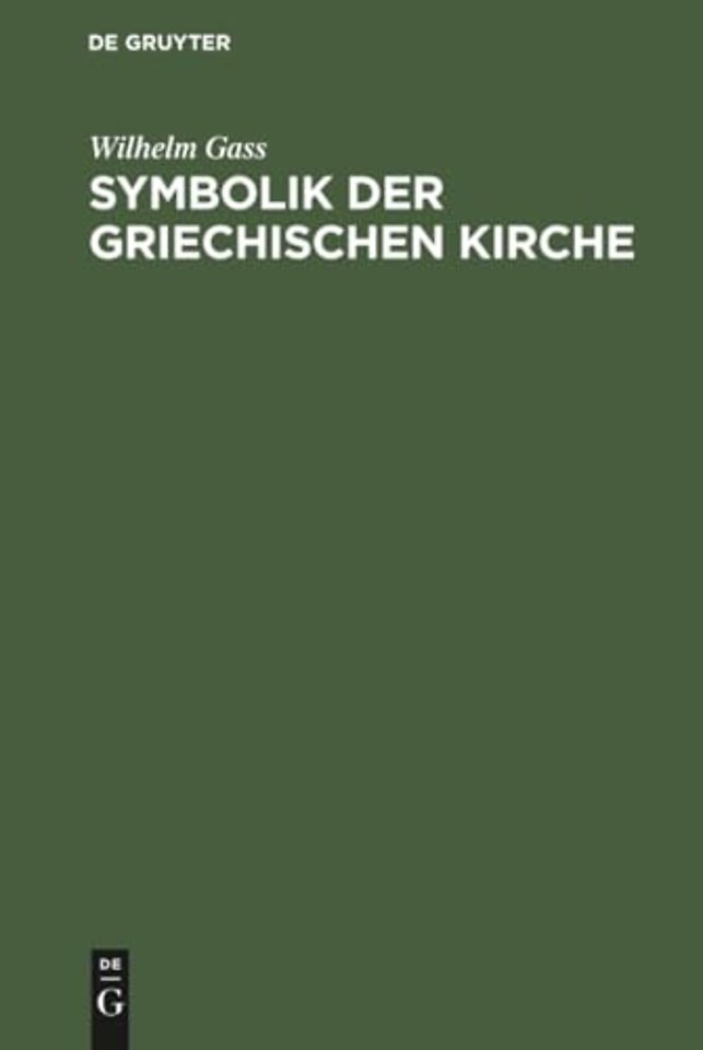 Symbolik der griechischen Kirche