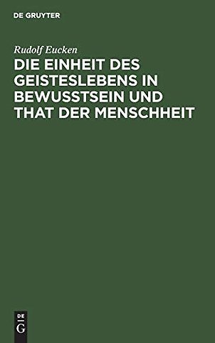 Die Einheit des Geisteslebens in Bewusstsein und – Untersuchungen