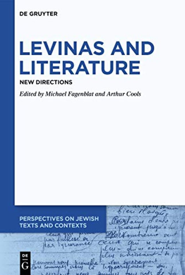 Levinas and Literature – New Directions